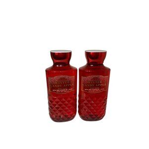Winter Candy Apple Body Wash 10 Fl Oz With Pomegranate & Aloe Set Of 2